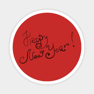 happy new year Magnet